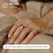 Oura Ring 4 Silver Size 11 (JZ90-54217-11)