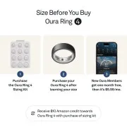 Oura Ring 4 Stealth Size 7 (JZ90-54218-07)