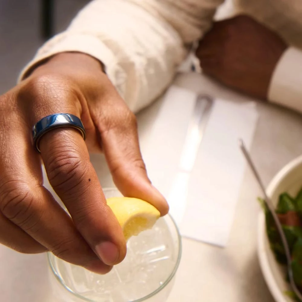 Oura Ring 4 Ceramic Midnight Size 10 (JZ90-57455-10)