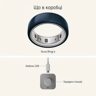 Oura Ring 4 Ceramic Midnight Size 7 (JZ90-57455-07) Бренд: Oura; Лінійка: Ring 4; Розмір