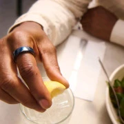 Oura Ring 4 Ceramic Midnight Size 8 (JZ90-57455-08)