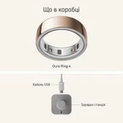 Oura Ring 4 Rose Gold Size 8 (JZ90-54219-08)