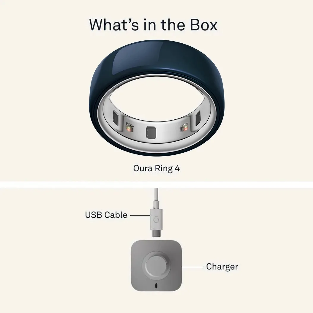 Oura Ring 4 Ceramic Midnight Size 6 (JZ90-57455-06)