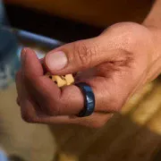 Oura Ring 4 Ceramic Midnight Size 9 (JZ90-57455-09)