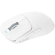 Ajazz AJ199 MAX Carbon fiber Wireless/Bluetooth/USB White (AJ199-MAX-W) (UA)