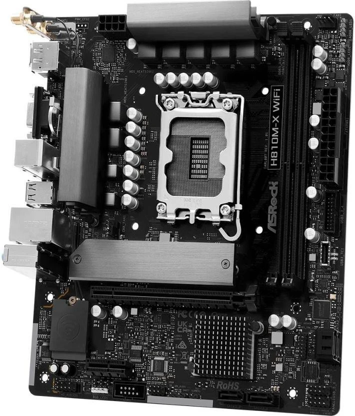 ASRock H810M-X WiFi Бренд: ASRock; Тип разъема CPU: Socket