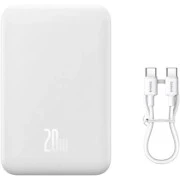 Baseus Magnetic Mini Wireless 20000mAh 20W, White (PPCX150002) (UA)