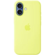 Чехол для мобильного телефона Apple Silicone iPhone 17 Neon Yellow Model A3558 (MGEV4ZM/A) (UA)