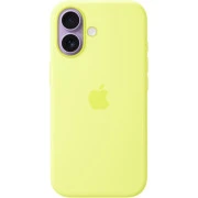 Чехол для мобильного телефона Apple Silicone iPhone 17 Neon Yellow Model A3558 (MGEV4ZM/A) (UA)