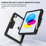 Чехол для планшета BeCover Rugged Origami Transparent Apple iPad 10.9