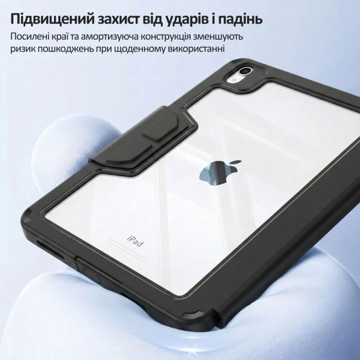 Чехол для планшета BeCover Rugged Origami Transparent Apple iPad Air (4/5) 2020/2022 10.9