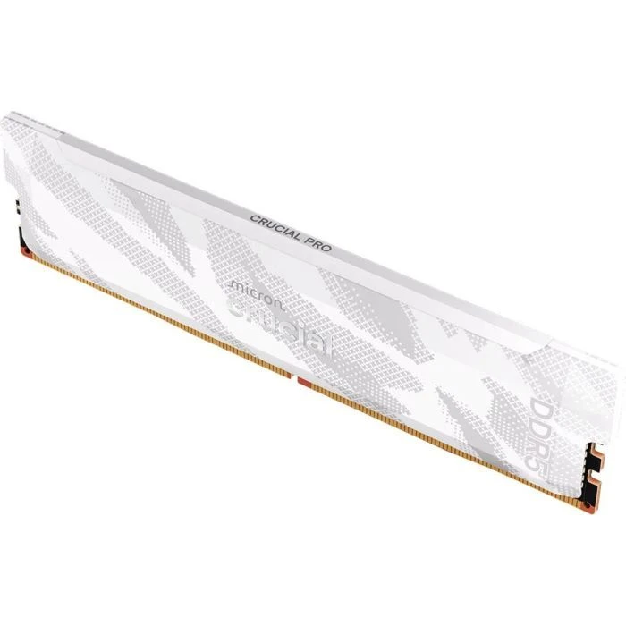 DDR5 16GB 6400 MHz Pro White Micron (CP16G64C32U5W) (UA) Тип памяти: DDR5; Объем памяти: 16