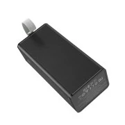HOCO 40000mAh Powermaster PD/20W, QC/22.5W, Lamp, Black (J86 / 714737) (UA)