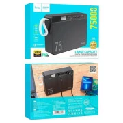 HOCO 75000 mAh Overlord PD/20W, QC/3.0/22.5W, Black (J94 / 714739) (UA)