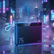 HOCO 75000 mAh Overlord PD/20W, QC/3.0/22.5W, Black (J94 / 714739) (UA)