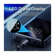 JOYROOM 10000mAh 22,5W PD, QC/3.0, 2*USB-A, USB-C In/Out, MicroUSB in, Black (JR-QP191) (UA)