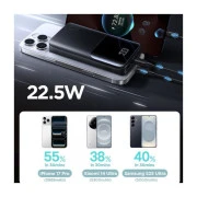 JOYROOM 10000mAh 22,5W PD, QC/3.0, 2*USB-A, USB-C In/Out, MicroUSB in, Black (JR-QP191) (UA)