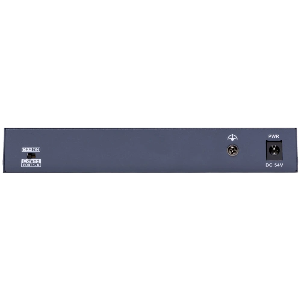 Коммутатор Hikvision DS-3E0109P-E/M(C) POE (UA) Fast Ethernet (10 / 100 Мбіт / с): 9; Gigabit Ethernet