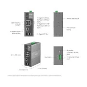 Коммутатор сетевой D-Link IES206GPP (UA)
