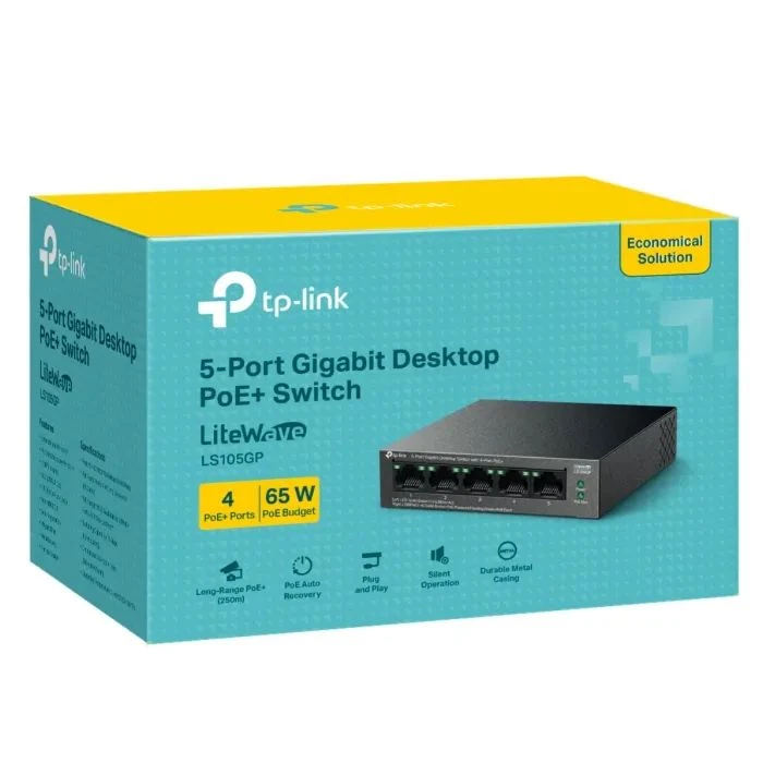 Коммутатор сетевой D-Link LS105GP (UA)