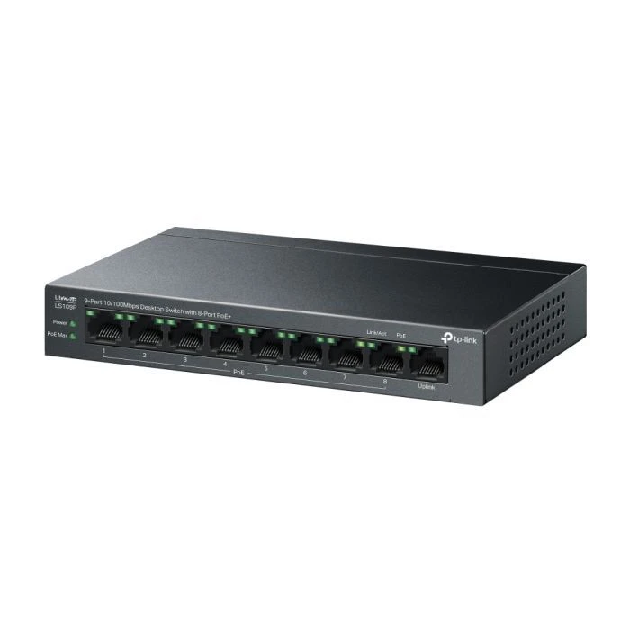 Комутатор мережевий D-Link LS109P (UA)