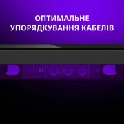 Комп'ютерний стіл Lorgar ELITE 90W Wood Black (LRG-DE90W) (UA)