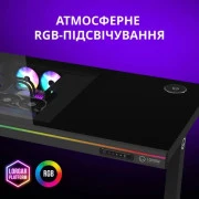 Комп'ютерний стіл Lorgar ELITE 90W Wood Black (LRG-DE90W) (UA)