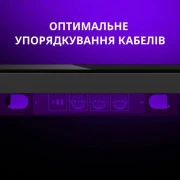 Комп'ютерний стіл Lorgar PRO 80W Wood Black (LRG-DP80W) (UA)