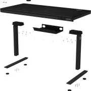 Комп'ютерний стіл Lorgar PRO 80W Wood Black (LRG-DP80W) (UA)