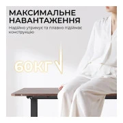 Компьютерный стол Sihoo D03 Walnut/Black (D03-104/D03-108) (UA)