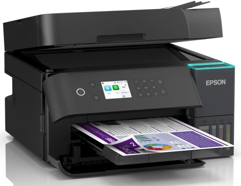 МФУ А4 Epson EcoTank L6370 Wi-Fi (C11CL43405) (UA) Технология печати: струйная;