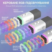 Мікрофон Fifine AM8TW USB/XLR White (AM8TW) (UA)