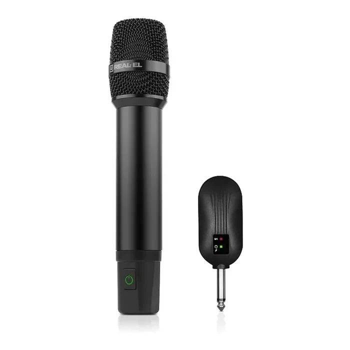 Мікрофон REAL-EL KM-830 Black (EL121900001) (UA) Тип: динамічний; Призначення: