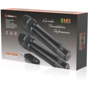 Мікрофон REAL-EL KM-850 Black (EL121900002) (UA)