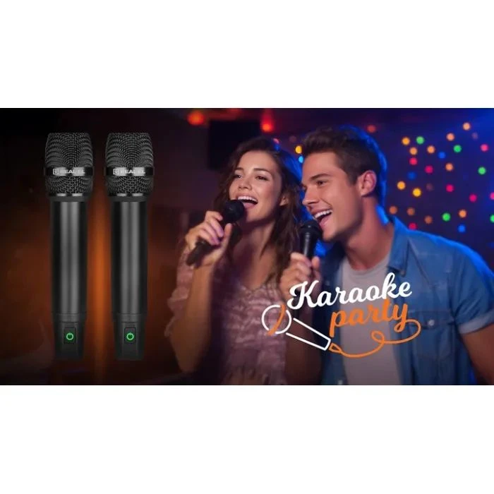 Мікрофон REAL-EL KM-850 Black (EL121900002) (UA) Тип: динамічний; Призначення: