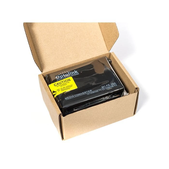 Optolink 100M, 20km, SC, RJ45, Tx 1310nm (1M-FE-20A) (UA) Швидкість передачі даних: 100Mbps;