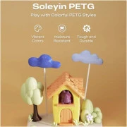 Пластик для 3D-принтера Creality Soleyin PETG 1.75мм, 1кг, white (3301030164) (UA)