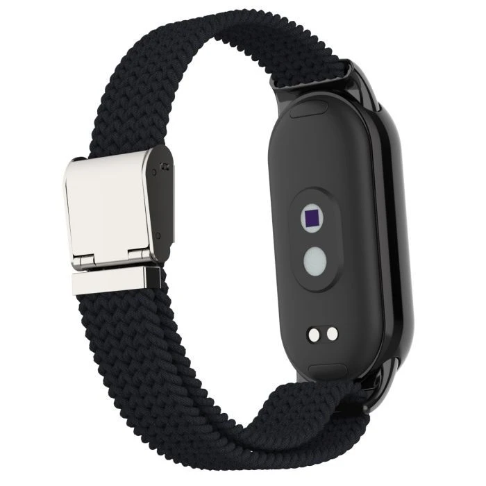 Ремінець для фітнес-браслета Armorstandart Braided Solo Loop для Xiaomi Smart Band 10/9/8 Black (ARM86879) (UA)