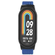Ремінець для фітнес браслета Armorstandart Braided Solo Loop для Xiaomi Smart Band 10/9/8 Blue (ARM86880) (UA)