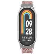 Ремешок для фитнес браслета Armorstandart Braided Solo Loop для Xiaomi Smart Band 10/9/8 Starlight Pink (ARM86885) (UA)