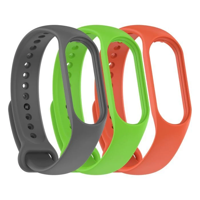 Ремінець для фітнес браслета Armorstandart комплект 3шт Xiaomi Mi Band 7/6/5 New Style Ditsy (ARM75070) (UA) Сумісність: Xiaomi Mi Band 5, Xiaomi Mi Band 6,