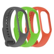 Ремінець для фітнес браслета Armorstandart комплект 3шт Xiaomi Mi Band 7/6/5 New Style Ditsy (ARM75070) (UA)