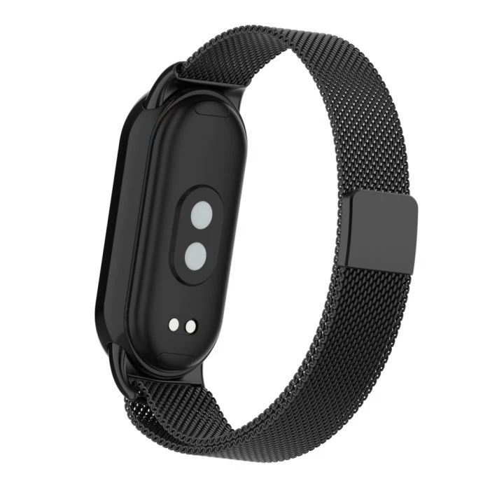 Ремешок для фитнес браслета Armorstandart Milanese Magnetic для Xiaomi Smart Band 10/9/8 Black (ARM86890) (UA) Совместимость: Xiaomi Mi Band 8,Xiaomi Mi