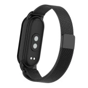 Ремешок для фитнес браслета Armorstandart Milanese Magnetic для Xiaomi Smart Band 10/9/8 Black (ARM86890) (UA)