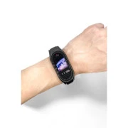 Ремінець для фітнес браслета BeCover Metal для Xiaomi Mi Smart Band 9 Black (711978) (UA)