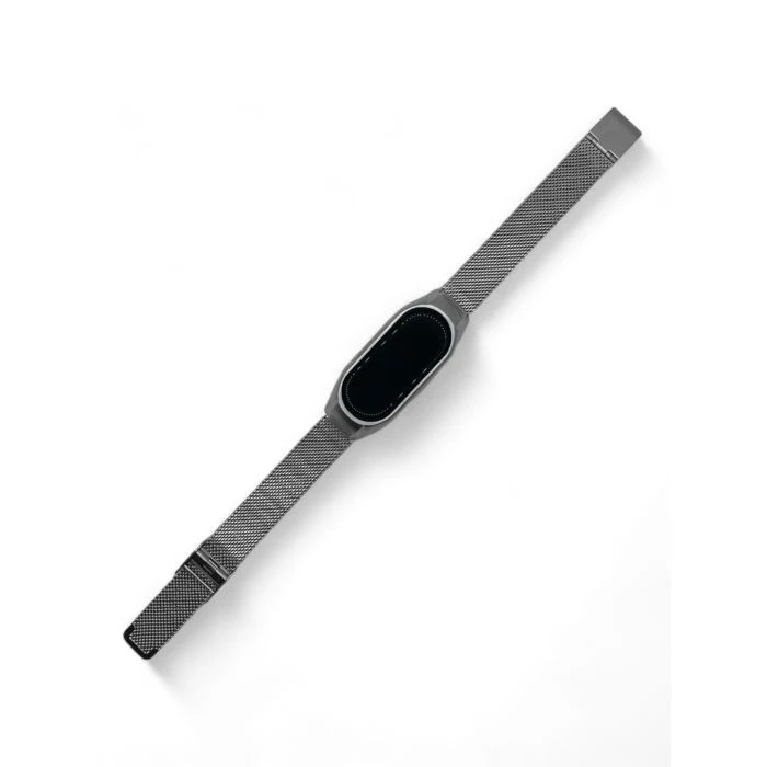 Ремешок для фитнес браслета BeCover Metal для Xiaomi Mi Smart Band 9 Silver (711979) (UA)