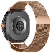Ремешок для смарт-часов Armorstandart Milanese Magnetic Samsung Watch 8 / 8 Classic (20x113 mm) Rose Gold (ARM87360) (UA)