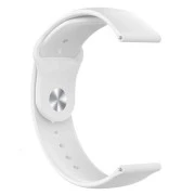 Ремінець для смарт-годинників Armorstandart Silicone Watch Strap 20mm White (ARM60518) (UA)
