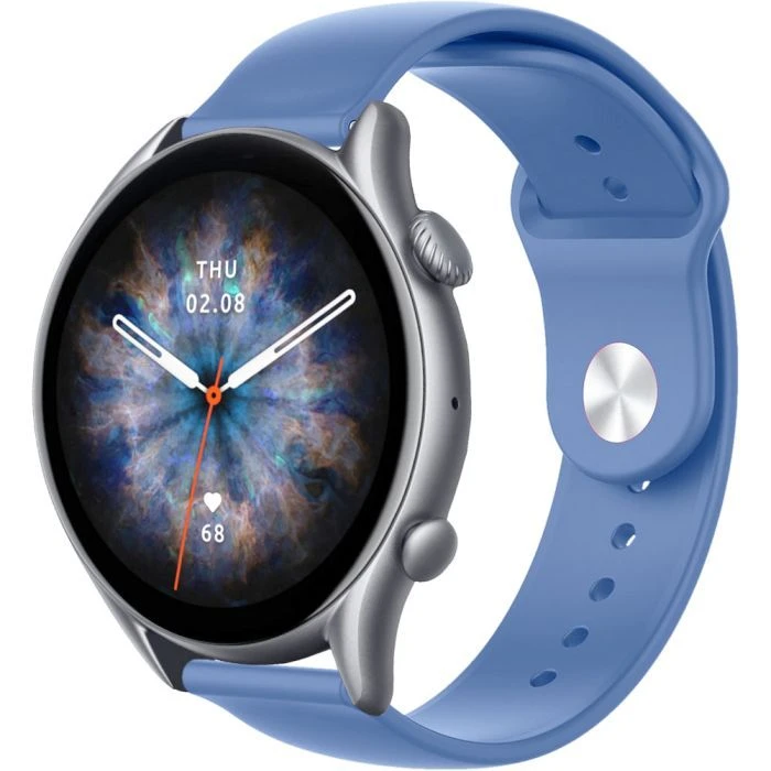 Ремешок для смарт-часов Armorstandart Silicone Watch Strap 22mm Sea Blue (ARM80667) (UA) Совместимость: Универсальный 22