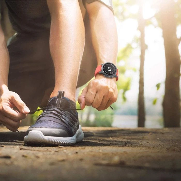 Ремінець для смарт-годинників Armorstandart Silicone для Garmin 22mm Coral Red (ARM87731) (UA) Сумісність: Garmin Instinct Pro, Garmin Fenix 5,